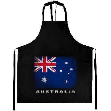 Discover Australian Flag Australia Love Aprons