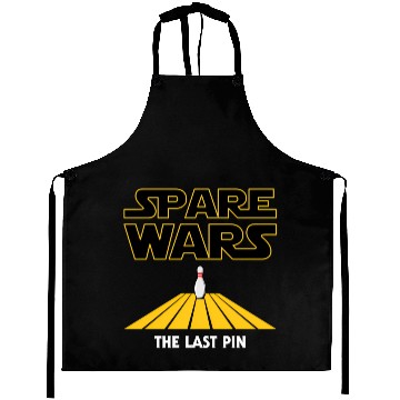 Discover Spare Wars Bowler Bowling Parody Aprons