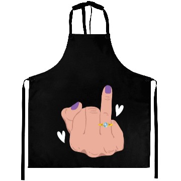 Discover Bride And Groom Wedding Day Marriage Just Married Aprons