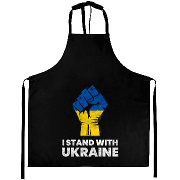Discover Ukrainian Flag I Stand With Ukraine Flag Aprons