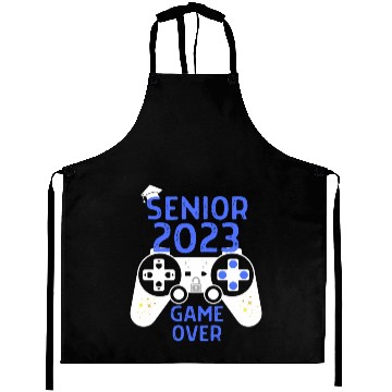 Discover Class Of 2023 Senior Video Game Over School Gamer Aprons
