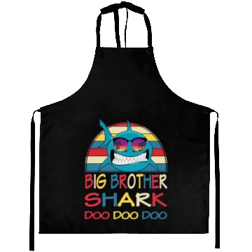 Discover Big Brother Shark Aprons Doo Doo Doo Family