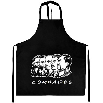Discover Communist Comrades Friends Aprons