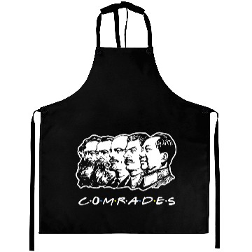 Discover Communist Comrades Friends Aprons