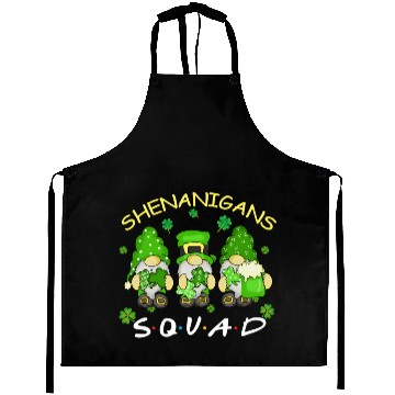 Discover St Patrick'S Day Shenanigans Squad Three Gnomes Aprons