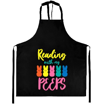 Discover Reading With My Peeps Teacher Reader Aprons