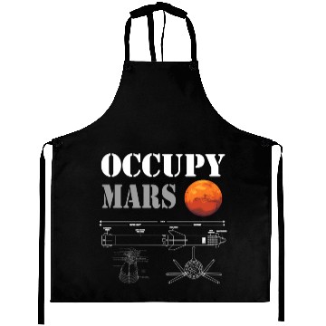 Discover Occupy Mars Starship Rocket Aprons