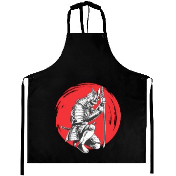 Discover Japanese Samurai Fighter Aprons
