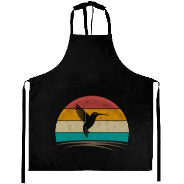 Discover Hummingbird Distressed Hummingbird Aprons