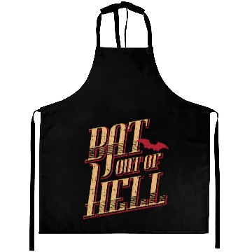 Discover Meat Loaf Bat Out Of Hell Lyric Aprons