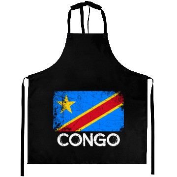 Discover Congolese Flag Made In Congo Aprons