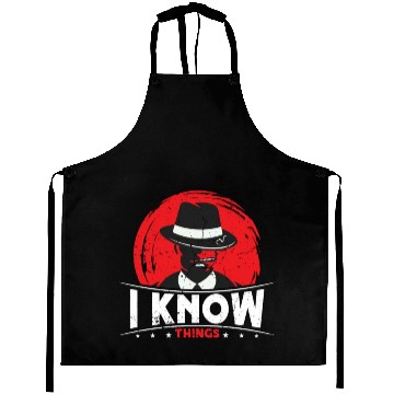 Discover Detective I Know Things Law Enforcement Sheriff Aprons
