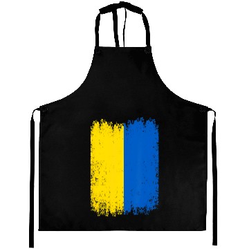 Discover Ukraine Ukrainian National Flag Patriotic Aprons