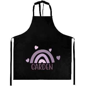 Discover Garden Quotes With Rainbow Design Aprons