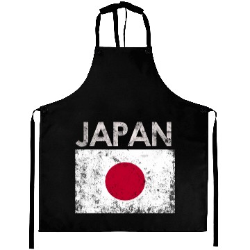 Discover Japan Japanese Flag Pride Aprons