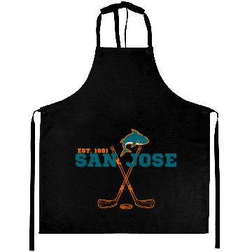 Discover San Jose Est 1991 Sports Team Novelty Athletic Aprons