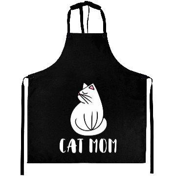 Discover Cat Mom Kitty Cats Moms Crazy Cat Lady Aprons