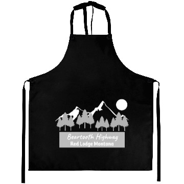 Discover Beartooth Highway Red Lodge Montana Aprons