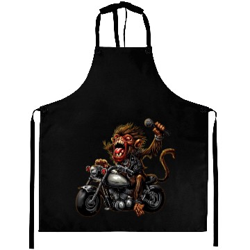 Discover zombie Raider Monkey Aprons