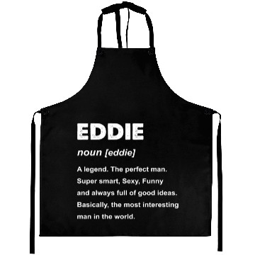 Discover Eddie Name Aprons
