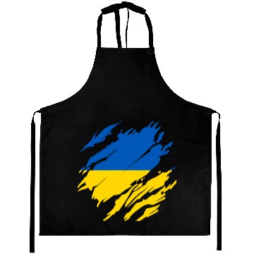 Discover Ukrainian Flag Ukraine Aprons