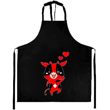 Discover Switzerland Swiss Cow Aprons