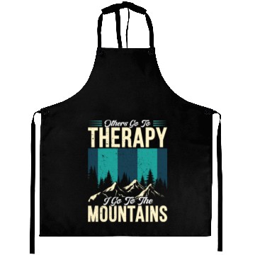 Discover Mountain love Therapy Mountains Wanderlust Aprons