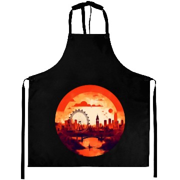 Discover London Skyline Aprons