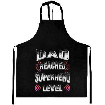 Discover dad reached superhero level for Fathers Day Aprons