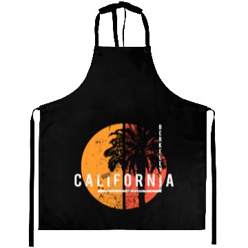 Discover Berkeley California Cool Palm Tree Native Aprons