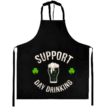 Discover Support Day Drinking Saint Pattys Aprons