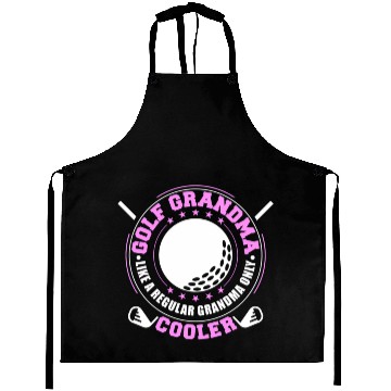 Discover Golf Grandma Like A Regular Grandma Only Cooler Aprons