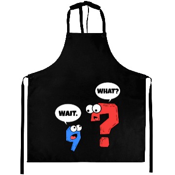 Discover Grammar Punctuation Teacher Writer Aprons