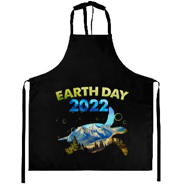 Discover Sea Turtle Earth Day Everyday 2022 Planet World Aprons
