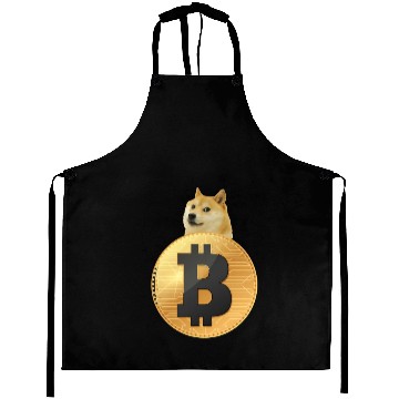Discover I love bitcoin Aprons