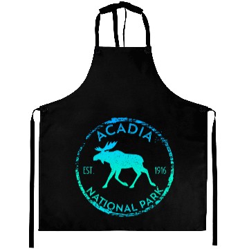 Discover Acadia National Park Np Maine Moose Aprons