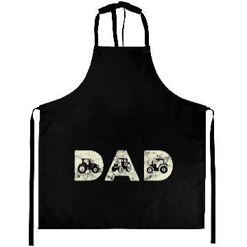 Discover Mens Tractor Dad Farming Father Farm Lover Farmer Aprons
