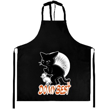 Discover Do My Best Funny Cat Aprons