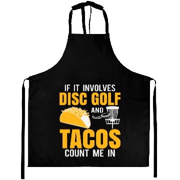 Discover Disc Golf Tacos Aprons