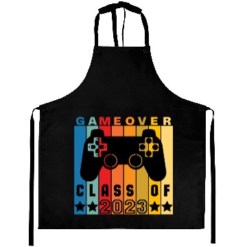 Discover Game Over Class Of 2023 Aprons