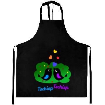 Discover bird couple Aprons