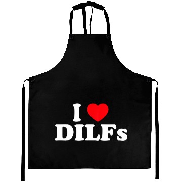 Discover I Love Dilfs I Heart Dilfs Aprons