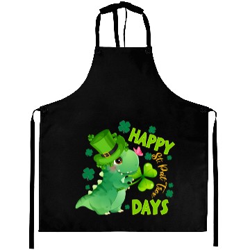 Discover St Patric Day Dinosaur Dino Saurus Irish Aprons