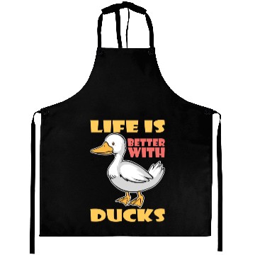 Discover Life Is Better With Ducks Bird Aprons