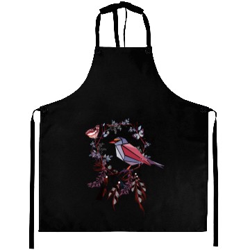 Discover Bird floral Aprons