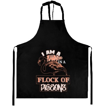 Discover Bird Flamingo Aprons