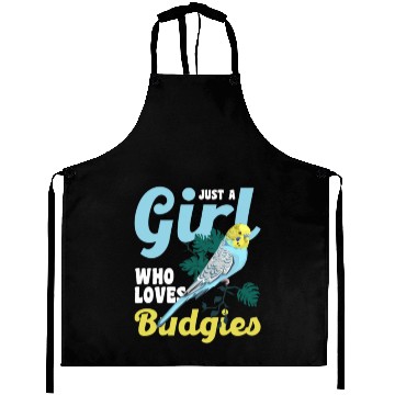 Discover Bird Lover Bird Budgie Aprons