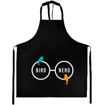 Discover Bird Nerd Bird Watching Ornitology Aprons