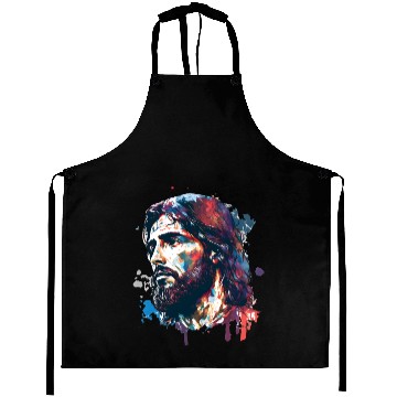 Discover Jesus Painting Aprons