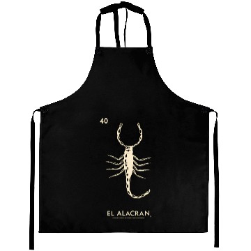 Discover Loteria El Alacran Scorpion Aprons